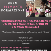 Corso Di Aggiornamento Allineamento Titoli Istruttori Fitness